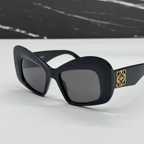 NEW LOEWE LW40128I 01A BLACK/GRAY WOMEN SUNGLASSES LOEWE main image 8